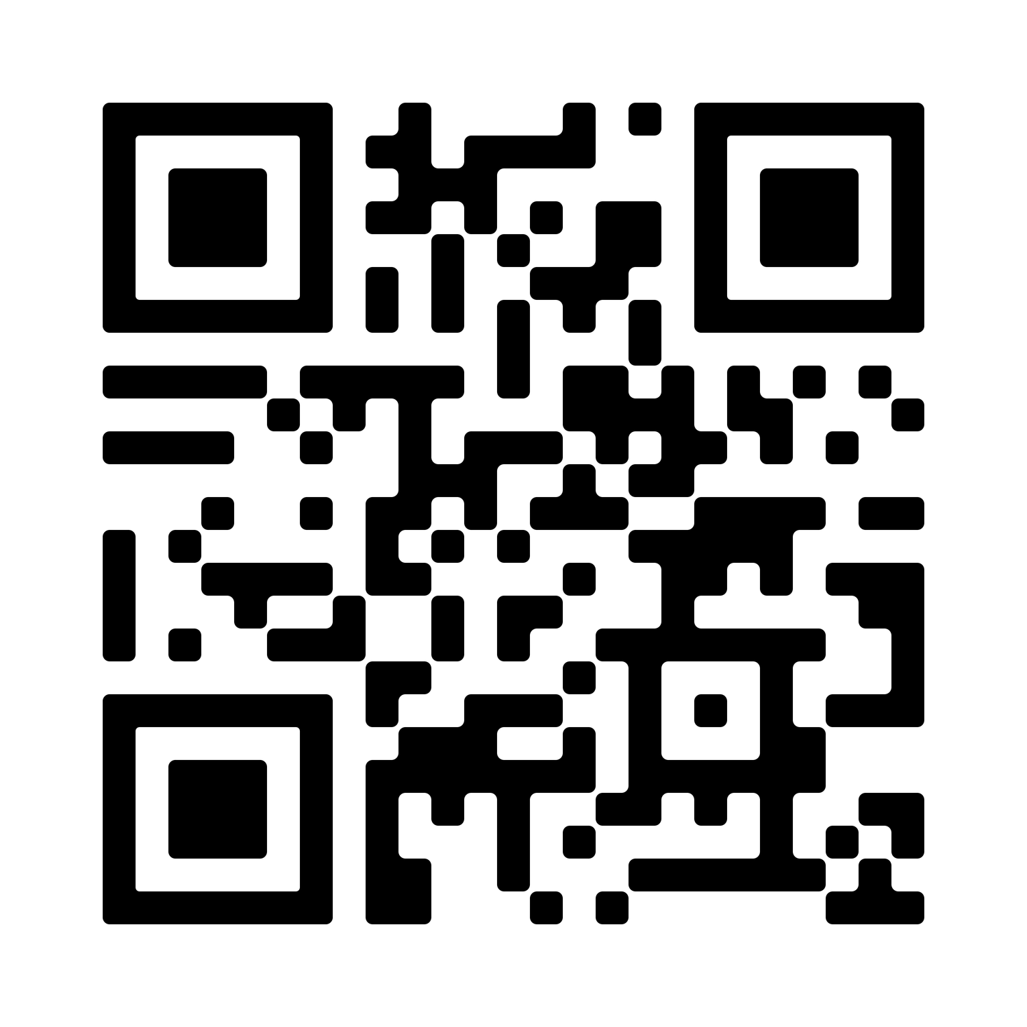 Example of a QR code